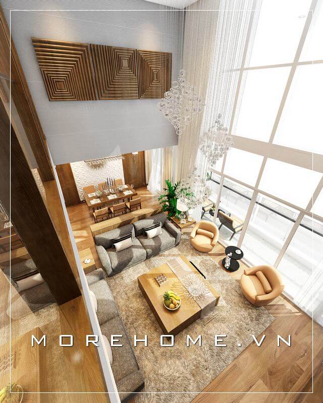 thiết kế phòng khách